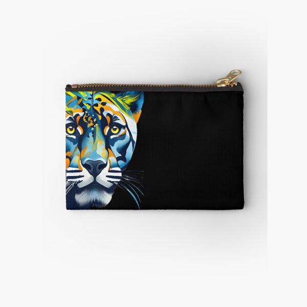Item preview, Head of a black panther side bushes designed and sold by Ann Miu Deluxe.