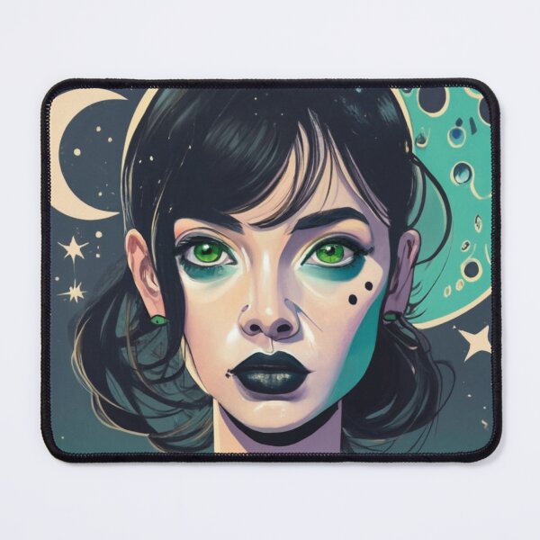 Item preview, Beautiful green woman designed and sold by LuckyFamily.