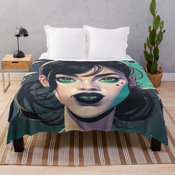 Item preview, Beautiful green woman designed and sold by LuckyFamily.