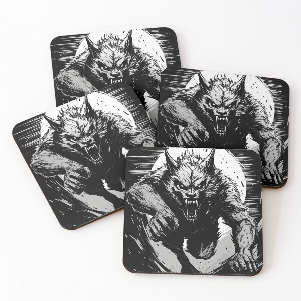Item preview, Nocturnal Revenge Werewolf Attack designed and sold by Spookyashell.