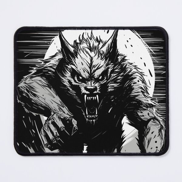 Item preview, Nocturnal Revenge Werewolf Attack designed and sold by Spookyashell.