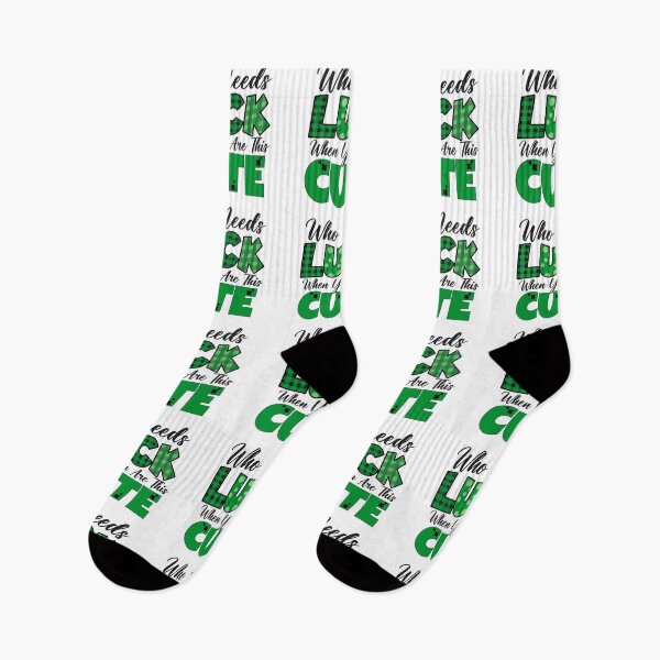 Item preview, Lucky and Cute St Patricks Day designed and sold by CheekyChimpCo.
