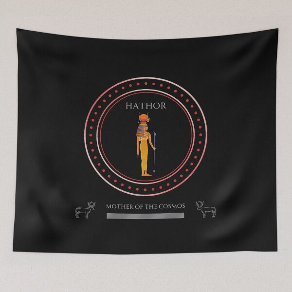 Item preview, Hathor Egyptian Mother of the Cosmos. Ancient Egypt.  designed and sold by Anahata Realm.