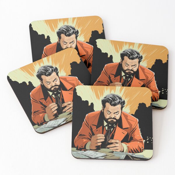 Item preview, Visions of Orson: A Cinematic Tapestry Inspired by Orson Welles Fanart designed and sold by BeerBot.
