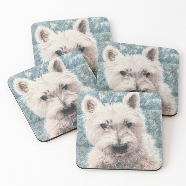 Item preview, original drawing of a Westie for charity designed and sold by JayTCee.