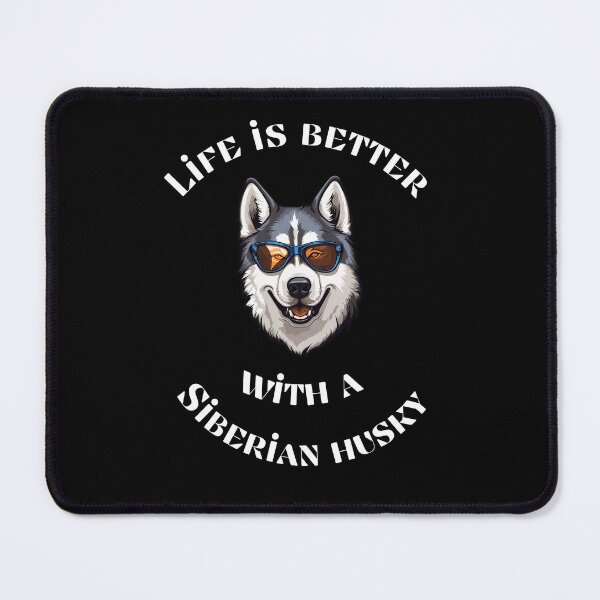 Item preview, Life is Better with Siberian Husky Dog Lover Gift designed and sold by Golden-Heaven.