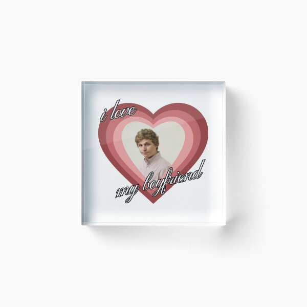 Item preview, I LOVE MY BOYFRIEND ( Michael Cera's Version) designed and sold by graceolina.