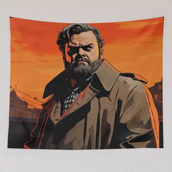 Item preview, Visions of Orson: A Cinematic Tapestry Inspired by Orson Welles Fanart designed and sold by BeerBot.