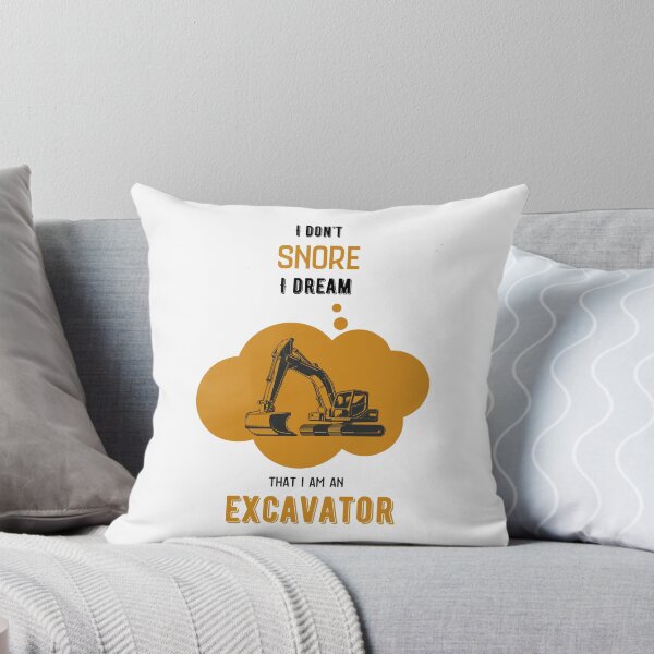 Item preview, I don't snore i dream it's a perfect T-shirt idea for everybody who love diggers designed and sold by Magrosa.
