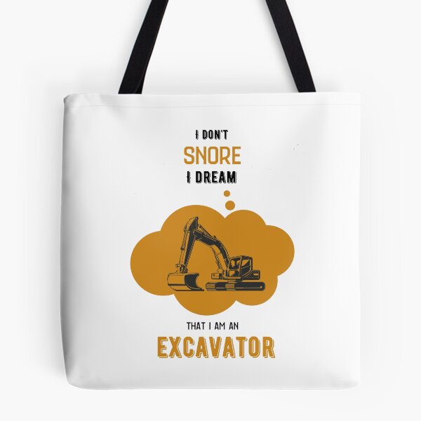 Item preview, I don't snore i dream it's a perfect T-shirt idea for everybody who love diggers designed and sold by Magrosa.