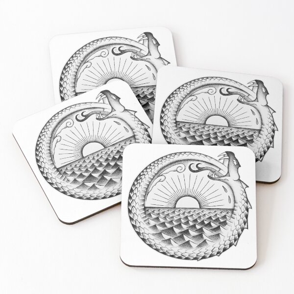 Item preview, Ouroboros Jörmungandr designed and sold by storitz.art.