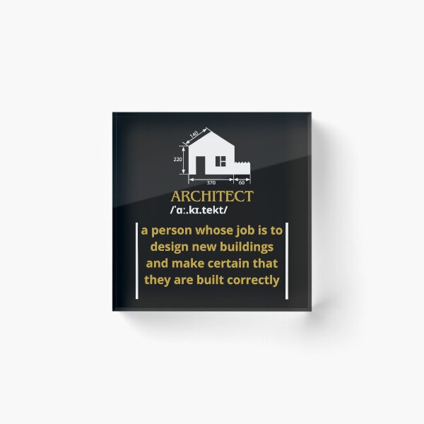 Item preview, Architect Definition designed and sold by JuniperusArt.