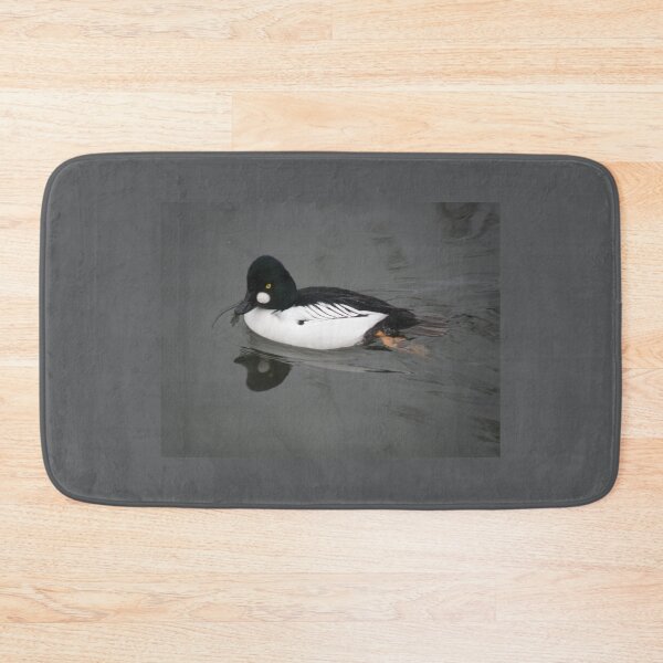 Item preview, Common Goldeneye Duck Reflection on Water Photograph designed and sold by naturegallery.