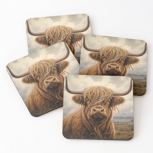 Item preview, Moo Highland Cow Classic designed and sold by Modern-Classic.