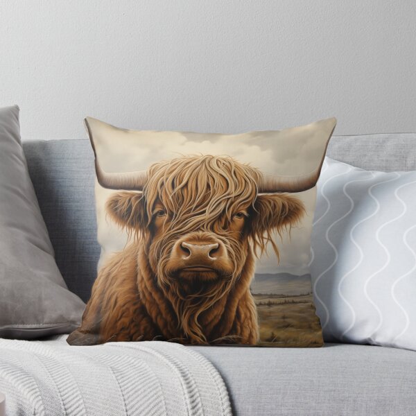 Item preview, Moo Highland Cow Classic designed and sold by Modern-Classic.
