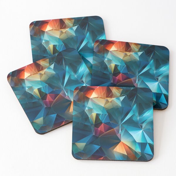 Item preview, Deeply Rainbowed Geometrical Figures designed and sold by Sp3ctrumOfColor.