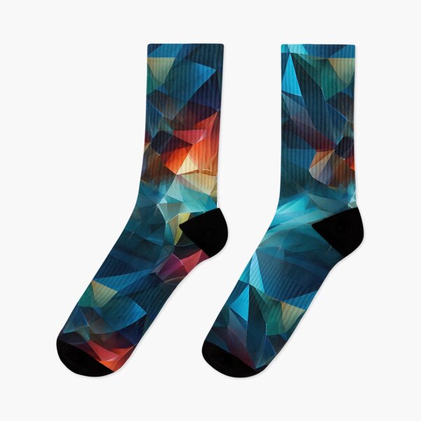 Item preview, Deeply Rainbowed Geometrical Figures designed and sold by Sp3ctrumOfColor.
