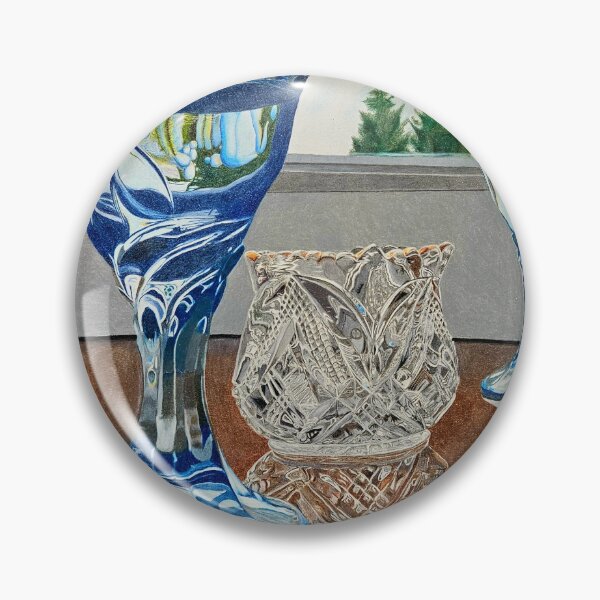 Item preview, Reflections (colored pencil drawing) print designed and sold by Eva-Leigh.