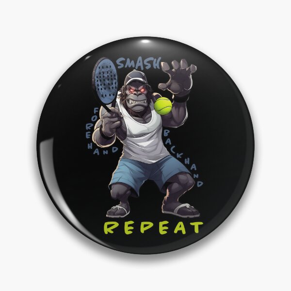 Item preview, Funny Padel Smash Forehand Backhand Repeat designed and sold by Kacpi-Design.