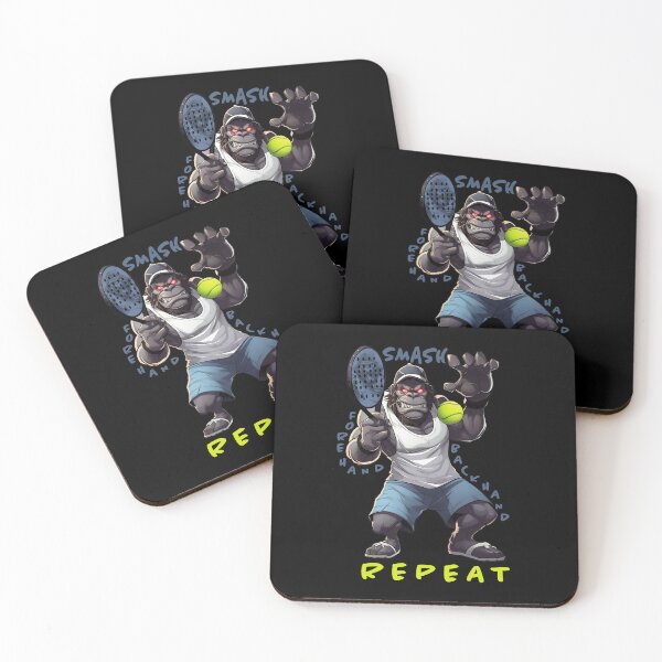 Item preview, Funny Padel Smash Forehand Backhand Repeat designed and sold by Kacpi-Design.