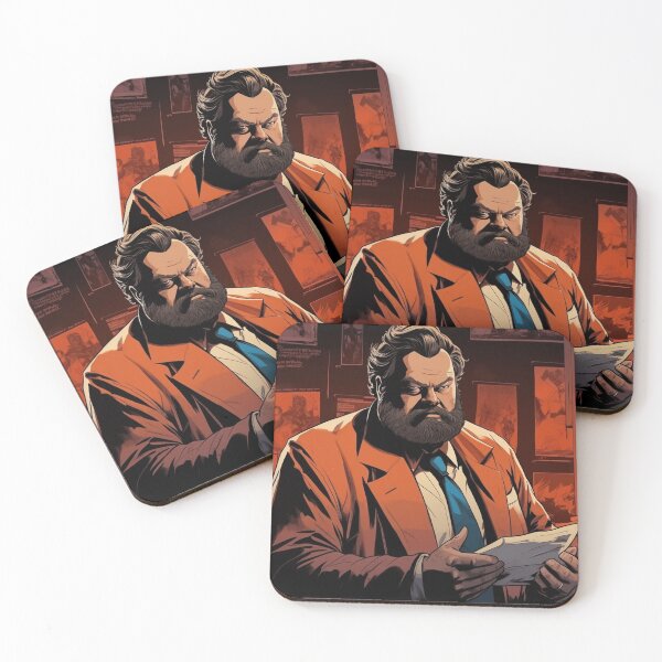 Item preview, Visions of Orson: A Cinematic Tapestry Inspired by Orson Welles Fanart designed and sold by BeerBot.