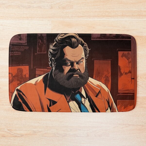 Item preview, Visions of Orson: A Cinematic Tapestry Inspired by Orson Welles Fanart designed and sold by BeerBot.