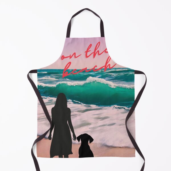 Item preview, WOMAN & DOG ON THE BEACH DESIGN designed and sold by asudesign.