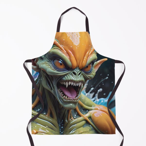 Aperçu de l'œuvre Alien Space Invader Paint Splash créée et vendue par TheArtOfPat.