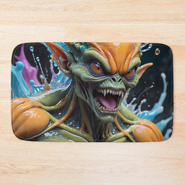Artikelvorschau, Alien Space Invader Paint Splash entworfen und verkauft von TheArtOfPat.