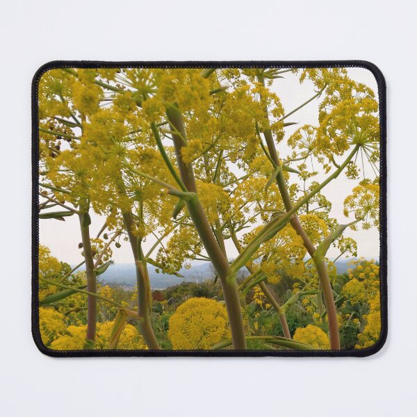 Item preview, Wild fennel yellow flower designed and sold by foxxya.