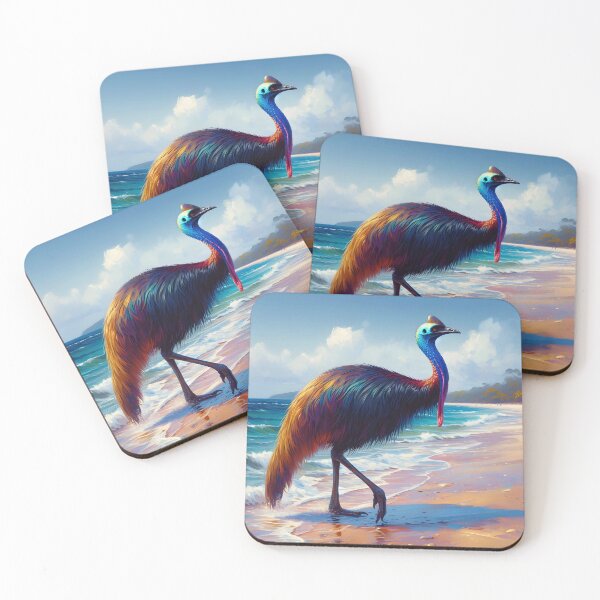 Item preview, Cassowary Art | Cassowary Lovers designed and sold by ksgraphics222.