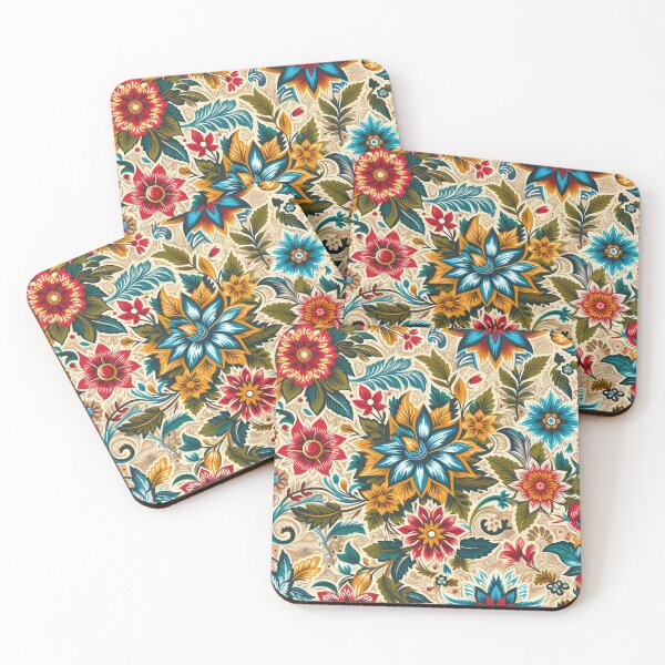 Item preview, Colorful Flower Pattern Design  designed and sold by sketchesbyalex.