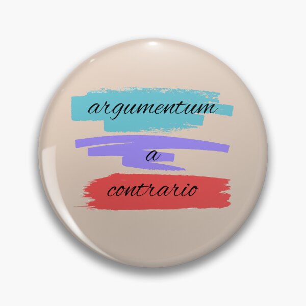 Item preview, Latin, argumentum a contrario  designed and sold by WildLadyWood.