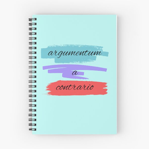 Item preview, Latin, argumentum a contrario  designed and sold by WildLadyWood.