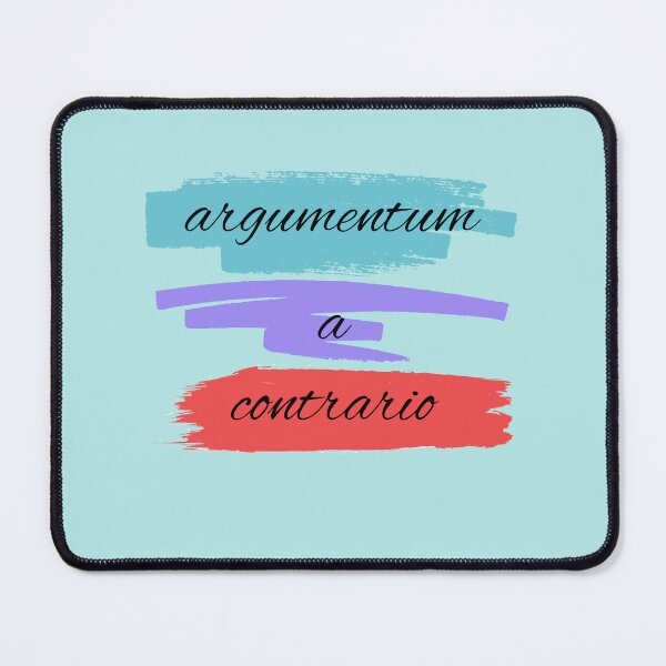 Item preview, Latin, argumentum a contrario  designed and sold by WildLadyWood.