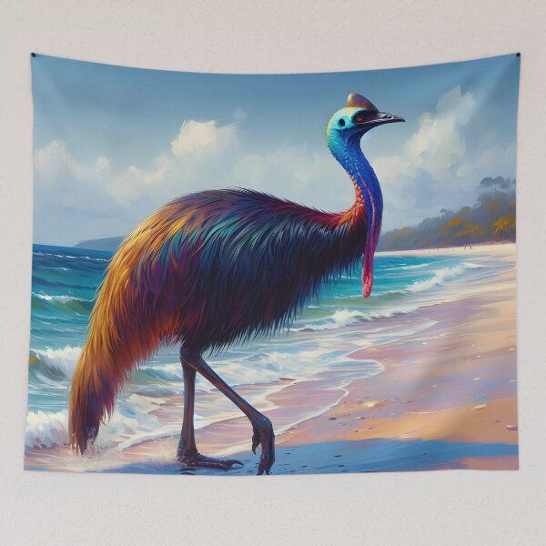 Item preview, Cassowary Art | Cassowary Lovers designed and sold by ksgraphics222.