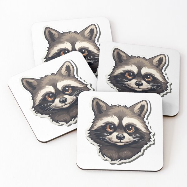 Item preview, Happy Racoon designed and sold by SoulTints.