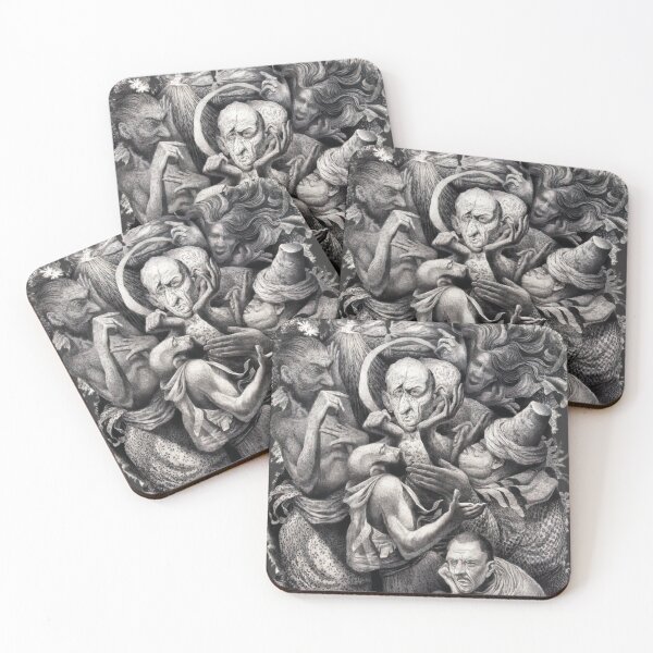 Item preview, Job and His Friends by Oliver Grimley designed and sold by O Grimley.