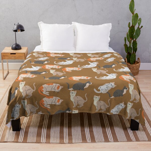 Item preview, cat pattern designed and sold by Best Buy.