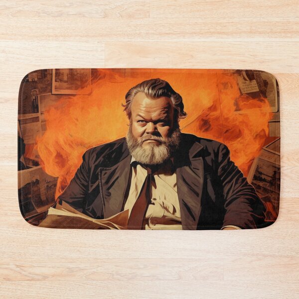 Item preview, Visions of Orson: A Cinematic Tapestry Inspired by Orson Welles Fanart designed and sold by BeerBot.