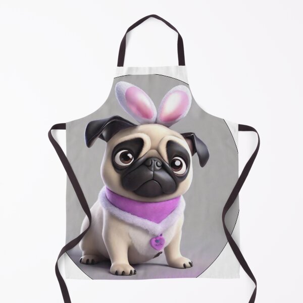 Item preview, Trixie the easter Pug designed and sold by JLFInspArt.