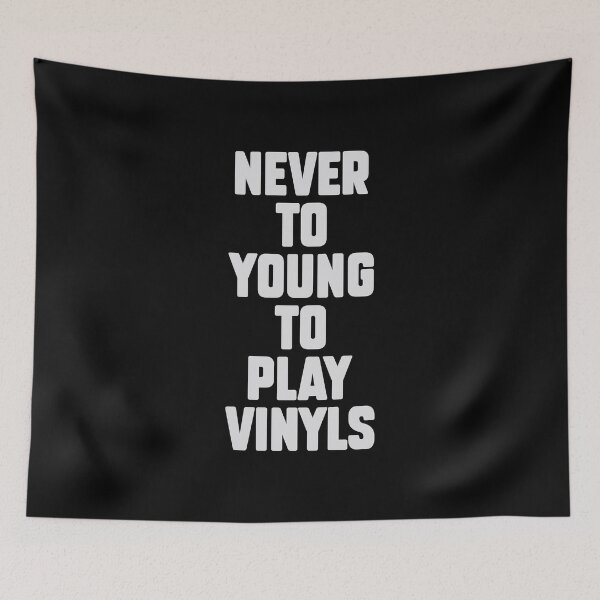 Item preview, Never too young to play Vinyls. DJs gift. designed and sold by paulo silveira.