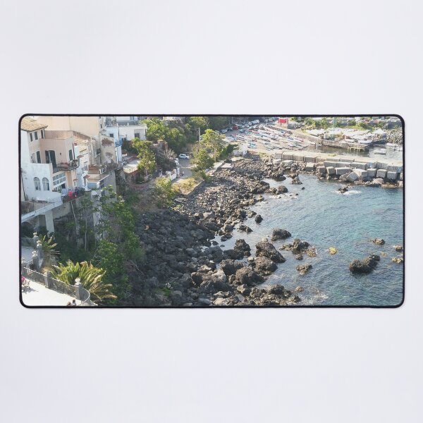 Item preview, Acicastello Castle panorama to beach designed and sold by foxxya.