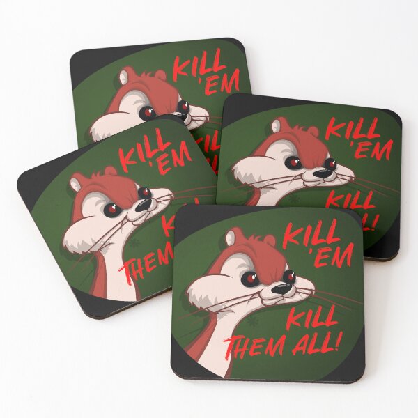 Item preview, Squirrel "Kill them all!" designed and sold by DaltonicSociety.