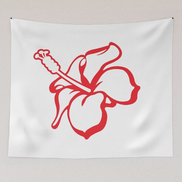 Item preview, Hibiscus Red designed and sold by Radial Designs.