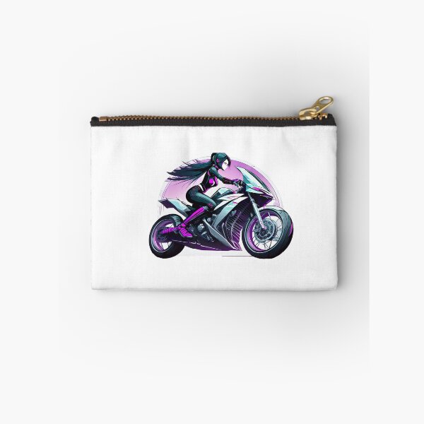 Item preview, Purple bikergirl designed and sold by BADESIGNZZ.