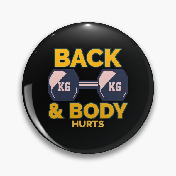 Item preview, Copy of Funny Gym Quote Workout Memes Back And Body Hurts Gym Memes designed and sold by ArabCorner.