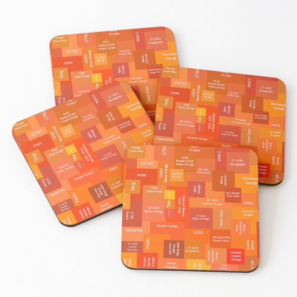 Item preview, Shades of Orange designed and sold by David Vanderwyst.