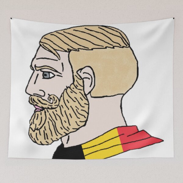 Item preview, Yes Chad - Belgium designed and sold by AztecaPixels.