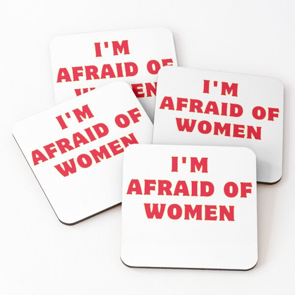 Item preview, I'm Afraid Of Women Funny I'm Afraid of Talking to Women designed and sold by ladylalitafanta.